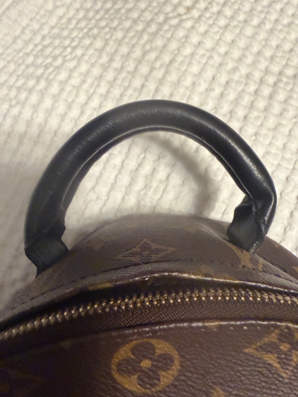 Louis Vuitton Palm Springs medium Brown Monogram Backpack - Picture 8 of 12